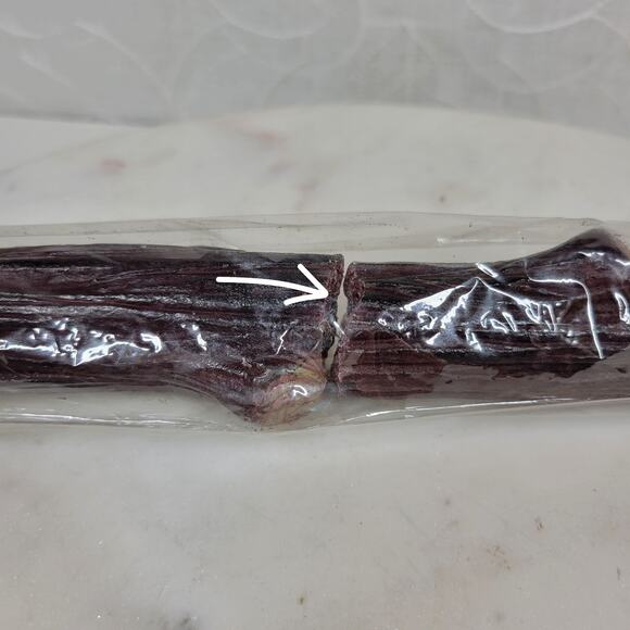 VTG Tree Branch Taper Candles 14"Rustic Creative Holiday Art Craft Set of 2 - Picture 9 of 14